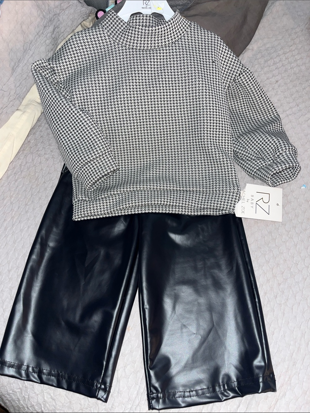 Rachel Zoe Baby Girl Wide leg pants set